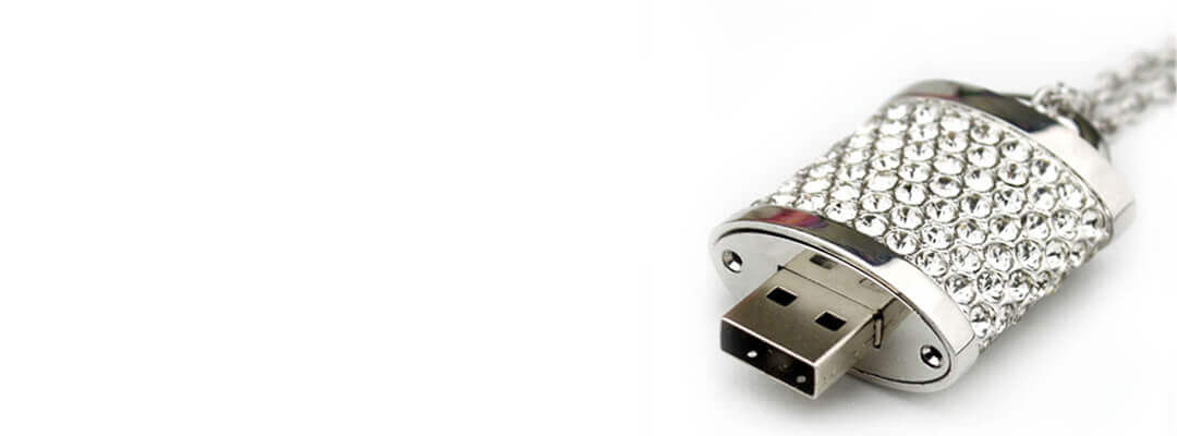Lock Shape Jewelry USB 